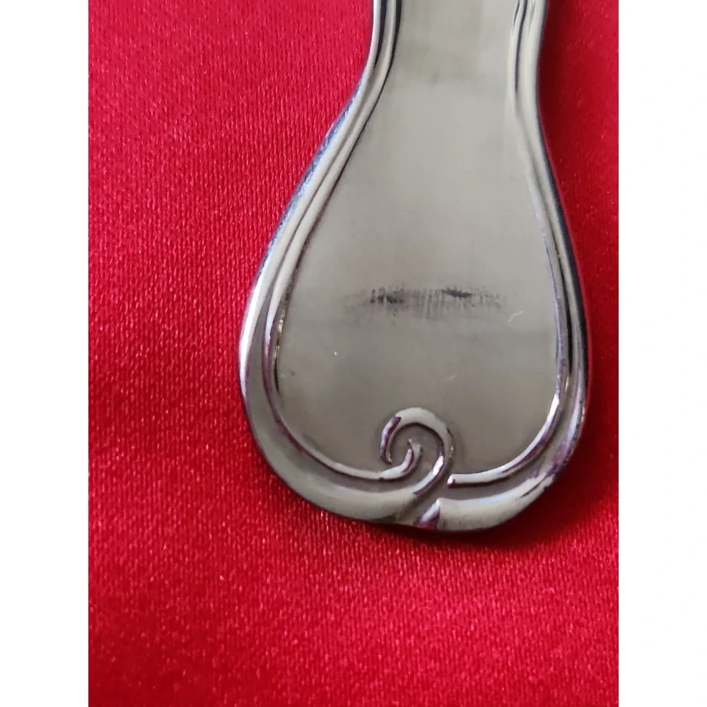 Reed & Barton Regents Park Stainless Oval Soup Spoons Lot of 5 Silver Flatware